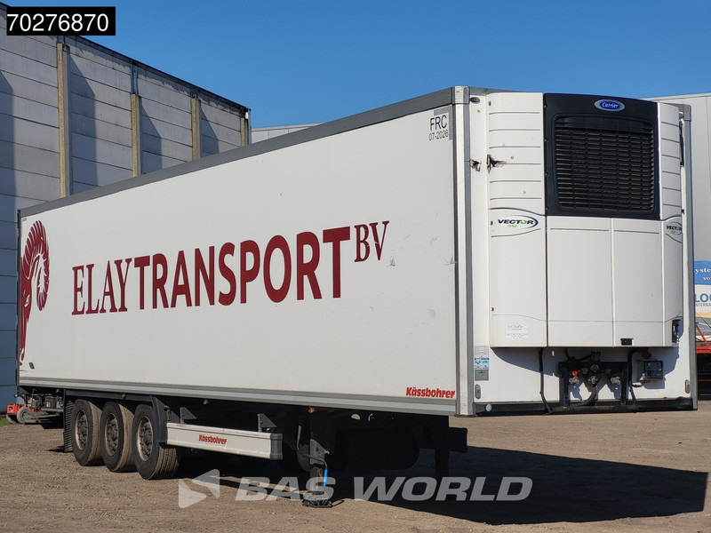 Kässbohrer Carrier Vector 1550 Tailgate Liftachse LBW BPW - Puspiekabe refrižerators: foto 2 Kässbohrer Carrier Vector 1550 Tailgate Liftachse LBW BPW - Puspiekabe refrižerators: foto 2