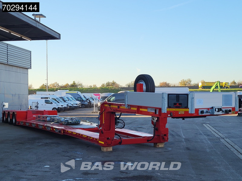 Kässbohrer LB3E 3 axles Extenable 540cm Gooseneck 3xSteeringaxle - Puspiekabe zema profila platforma: foto 5 Kässbohrer LB3E 3 axles Extenable 540cm Gooseneck 3xSteeringaxle - Puspiekabe zema profila platforma: foto 5