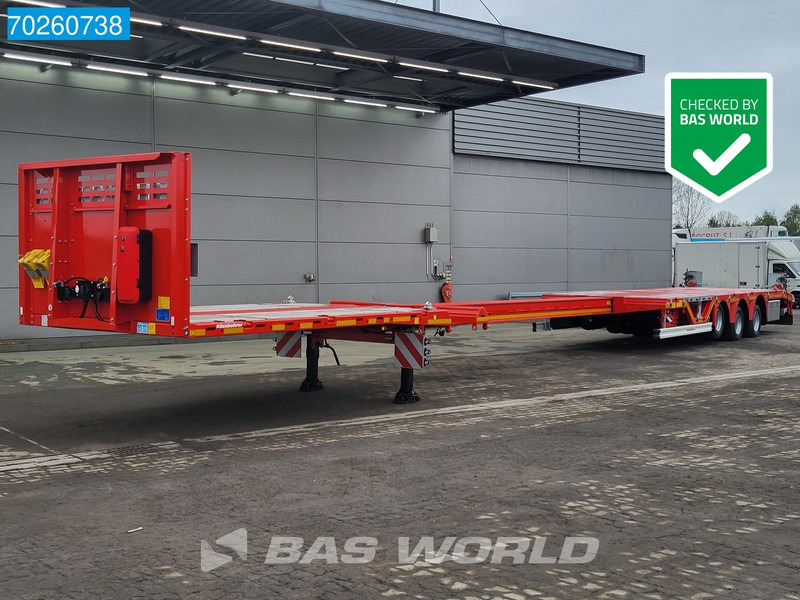 Kässbohrer LB3E NEU Mega Ausziehbar Lift+Lenkachse - Puspiekabe zema profila platforma: foto 1 Kässbohrer LB3E NEU Mega Ausziehbar Lift+Lenkachse - Puspiekabe zema profila platforma: foto 1