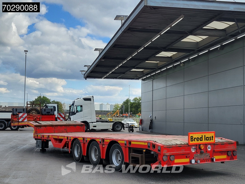 Puspiekabe zema profila platforma Kässbohrer LB3E Wheel Recess Lift+Steering Axle: foto 13