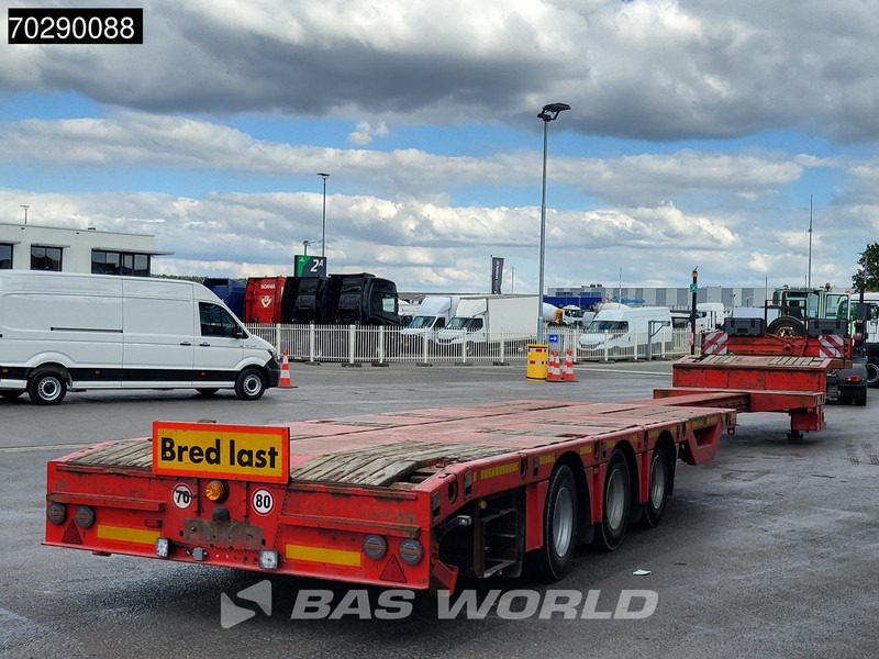 Puspiekabe zema profila platforma Kässbohrer LB3E Wheel Recess Lift+Steering Axle: foto 6