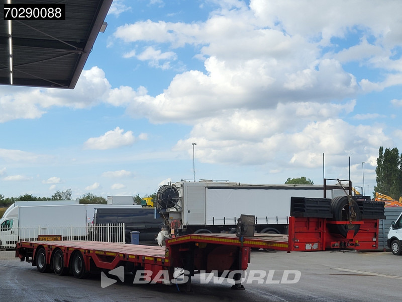 Puspiekabe zema profila platforma Kässbohrer LB3E Wheel Recess Lift+Steering Axle: foto 15