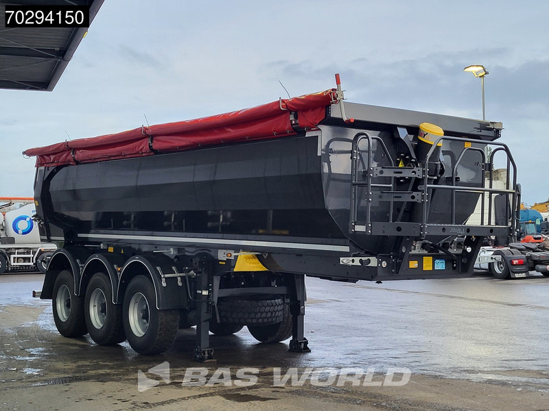 Kässbohrer XS 3 axles NEW 2xLiftaxle 24m3 Steel Tipper - Puspiekabe pašizgāzējs: foto 3 Kässbohrer XS 3 axles NEW 2xLiftaxle 24m3 Steel Tipper - Puspiekabe pašizgāzējs: foto 3