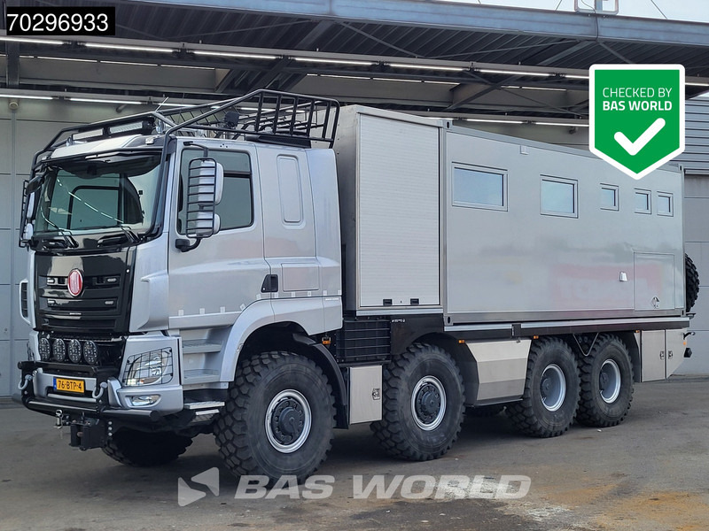 Tatra T158 8X8 NL-Truck 8x8 Off-Grid Camper Hydraulic Winch Generator Retarder Airco Euro 6 - Kemperis: foto 1 Tatra T158 8X8 NL-Truck 8x8 Off-Grid Camper Hydraulic Winch Generator Retarder Airco Euro 6 - Kemperis: foto 1