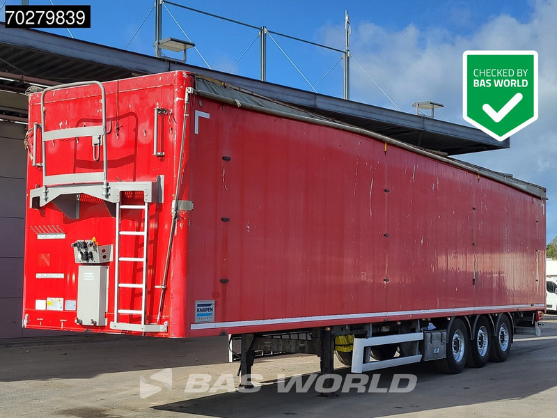 Knapen K100 92m3 10mm Waste Cover Liftachse APK 01/26 - Puspiekabe kustīgās grīdas: foto 1 Knapen K100 92m3 10mm Waste Cover Liftachse APK 01/26 - Puspiekabe kustīgās grīdas: foto 1