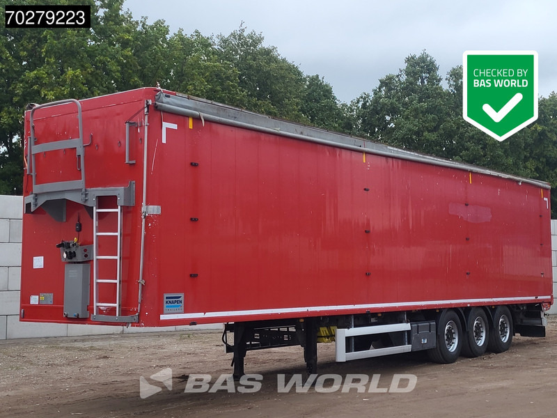 Knapen K100 92m3 Liftachse 10mm Waste Cover APK 03/26 - Puspiekabe kustīgās grīdas: foto 1 Knapen K100 92m3 Liftachse 10mm Waste Cover APK 03/26 - Puspiekabe kustīgās grīdas: foto 1