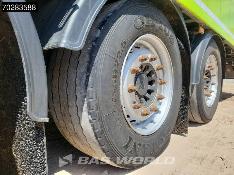 Puspiekabe kustīgās grīdas Knapen K200 3 axles LANG-LKW 10mm Lift Axle: foto 9