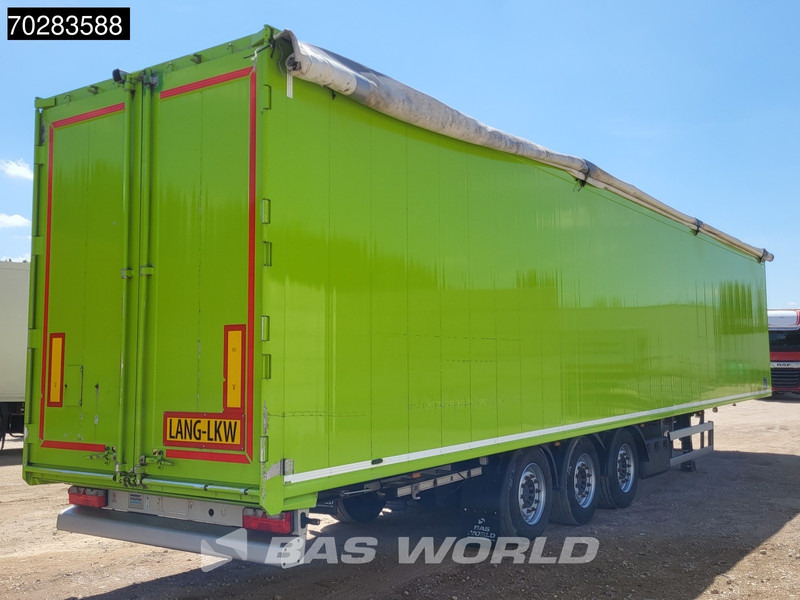 Puspiekabe kustīgās grīdas Knapen K200 3 axles LANG-LKW 10mm Lift Axle: foto 5