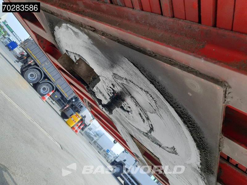 Puspiekabe kustīgās grīdas Knapen K200 3 axles LANG-LKW 10mm Lift Axle Very good condition: foto 14