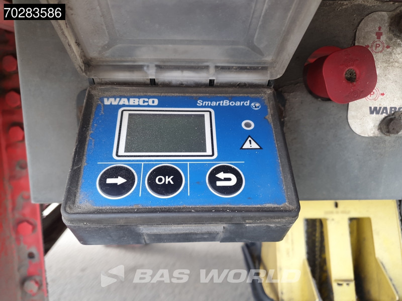 Puspiekabe kustīgās grīdas Knapen K200 3 axles LANG-LKW 10mm Lift Axle Very good condition: foto 20