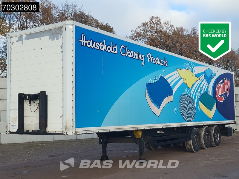 Kögel S 24 TUV 02/26 Lifting Axle - Puspiekabe slēgtā virsbūve: foto 1 Kögel S 24 TUV 02/26 Lifting Axle - Puspiekabe slēgtā virsbūve: foto 1