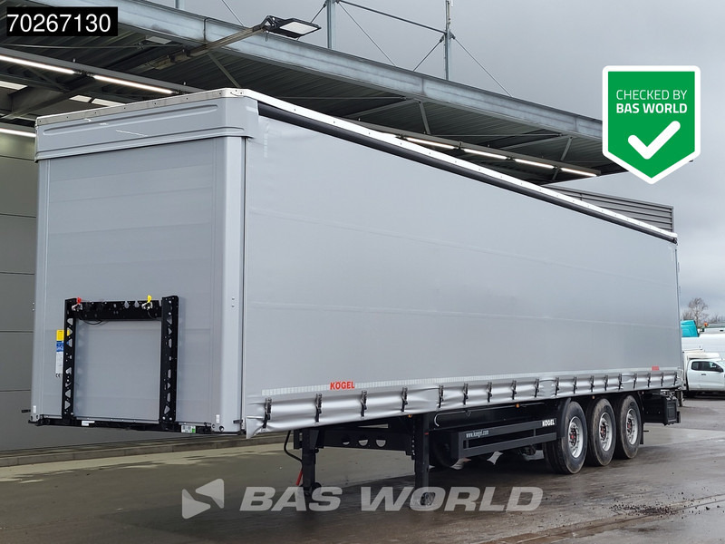 Kögel S24-1 3 axles HARDWOOD OMEGA NEW SAF Liftachse Edscha - Tenta puspiekabe: foto 1 Kögel S24-1 3 axles HARDWOOD OMEGA NEW SAF Liftachse Edscha - Tenta puspiekabe: foto 1