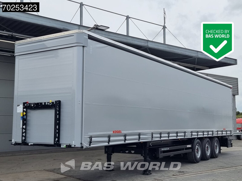 Kögel S24-1 3 axles NEW HUBDACH Liftachse Lifting+ Sliding Roof - Tenta puspiekabe: foto 1 Kögel S24-1 3 axles NEW HUBDACH Liftachse Lifting+ Sliding Roof - Tenta puspiekabe: foto 1