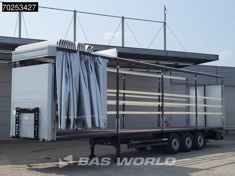 Kögel S24-1 3 axles NEW HUBDACH Liftachse Lifting+ Sliding Roof - Tenta puspiekabe: foto 2 Kögel S24-1 3 axles NEW HUBDACH Liftachse Lifting+ Sliding Roof - Tenta puspiekabe: foto 2