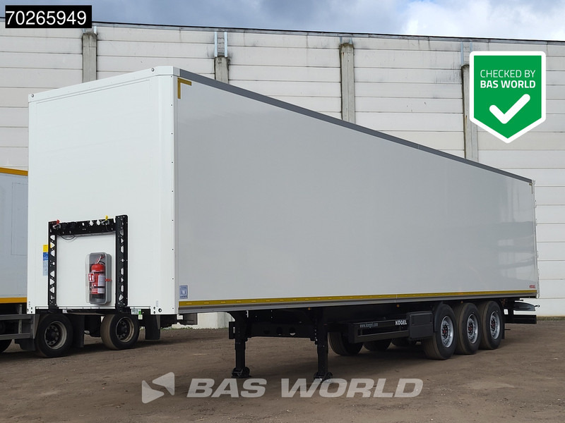 Kögel S24-1 3 axles NEW Koffer Liftachse 92m3 - Puspiekabe slēgtā virsbūve: foto 1 Kögel S24-1 3 axles NEW Koffer Liftachse 92m3 - Puspiekabe slēgtā virsbūve: foto 1
