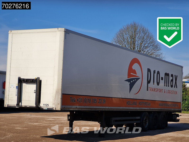 Kögel S24-1 NL-Trailer TÜV 11/25 Tailgate Lift Axle LBW - Puspiekabe slēgtā virsbūve: foto 1 Kögel S24-1 NL-Trailer TÜV 11/25 Tailgate Lift Axle LBW - Puspiekabe slēgtā virsbūve: foto 1