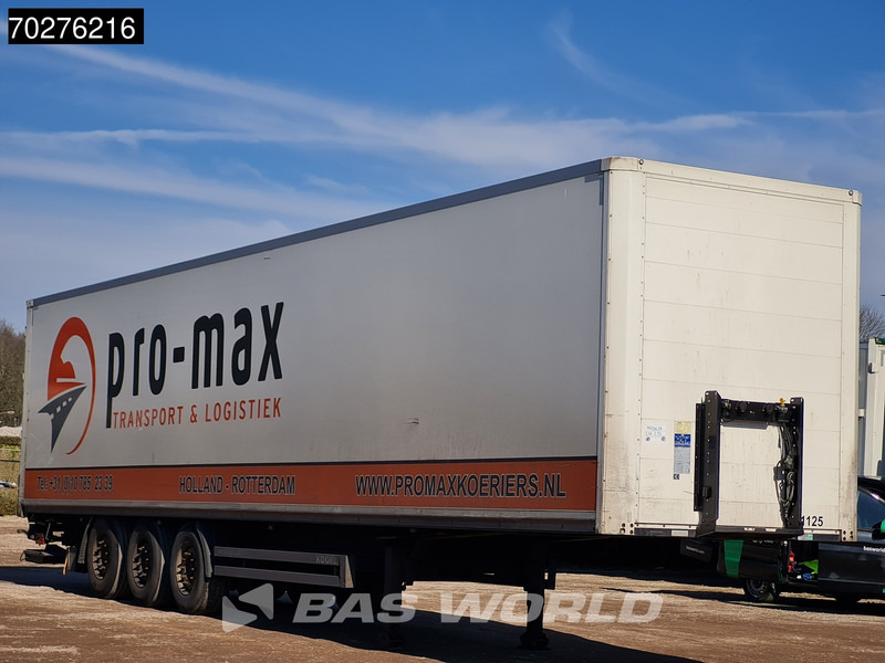 Kögel S24-1 NL-Trailer TÜV 11/25 Tailgate Lift Axle LBW - Puspiekabe slēgtā virsbūve: foto 2 Kögel S24-1 NL-Trailer TÜV 11/25 Tailgate Lift Axle LBW - Puspiekabe slēgtā virsbūve: foto 2