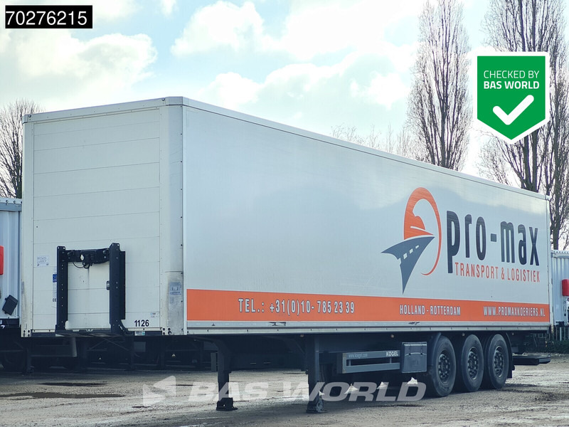 Puspiekabe slēgtā virsbūve Kögel S24-1 Tailgate TÜV 05/25 Liftachse LBW: foto 1
