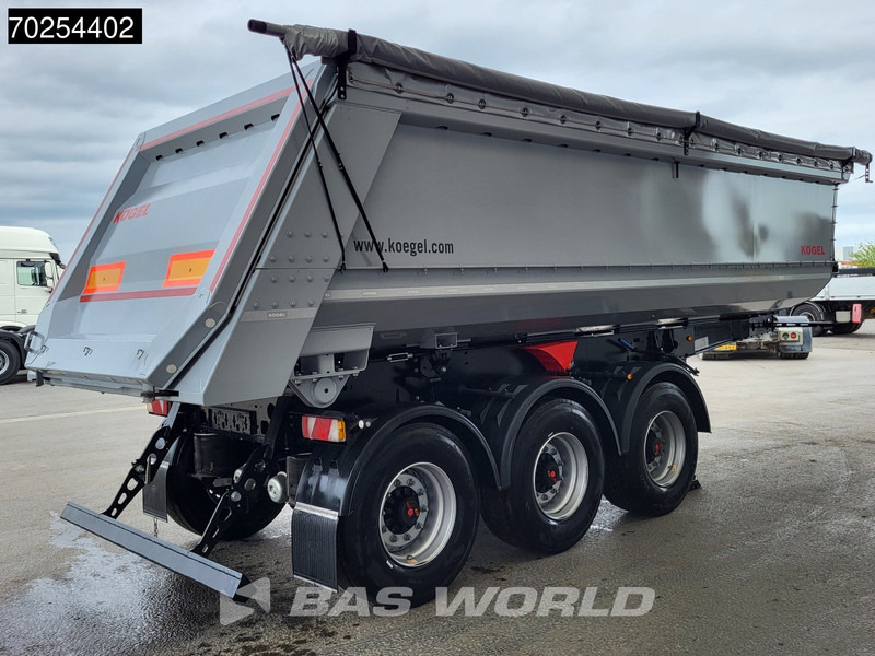 Kögel SKM24 3 axles NEW Direkt verfügbar Liftachse 26m3 - Puspiekabe pašizgāzējs: foto 3 Kögel SKM24 3 axles NEW Direkt verfügbar Liftachse 26m3 - Puspiekabe pašizgāzējs: foto 3