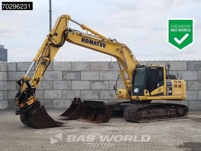 Komatsu PC240 LC-10 - Kāpurķēžu ekskavators: foto 1 Komatsu PC240 LC-10 - Kāpurķēžu ekskavators: foto 1