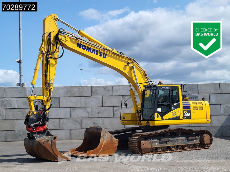 Komatsu PC290 LC-11E0 ROTOTILT - 2 BUCKETS - Kāpurķēžu ekskavators: foto 1 Komatsu PC290 LC-11E0 ROTOTILT - 2 BUCKETS - Kāpurķēžu ekskavators: foto 1