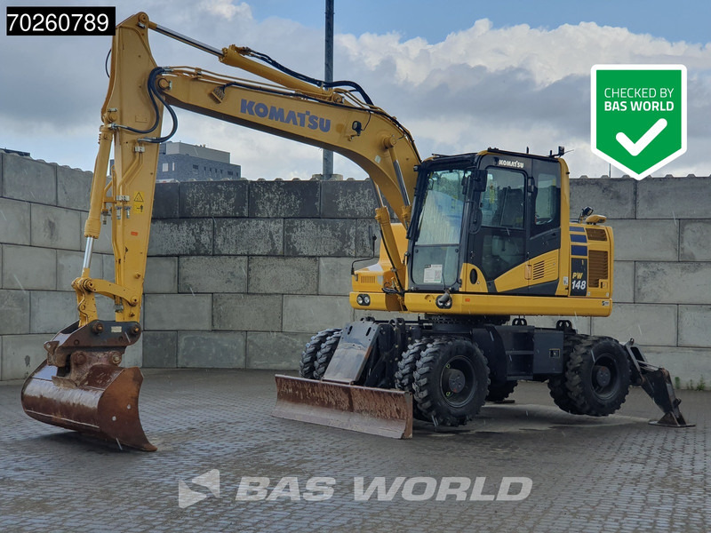 Komatsu PW148 -11 - Riteņu ekskavators: foto 1 Komatsu PW148 -11 - Riteņu ekskavators: foto 1
