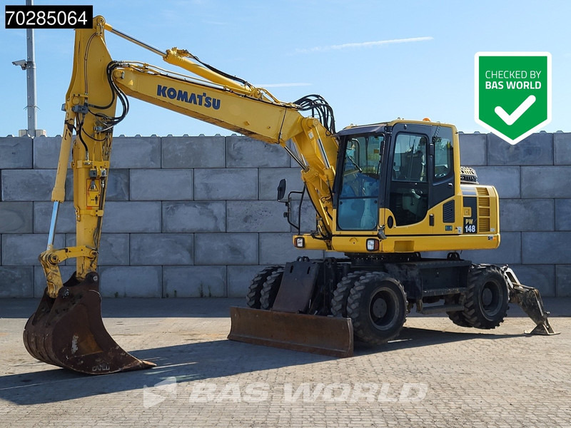 Komatsu PW148 -8 - Riteņu ekskavators: foto 1 Komatsu PW148 -8 - Riteņu ekskavators: foto 1