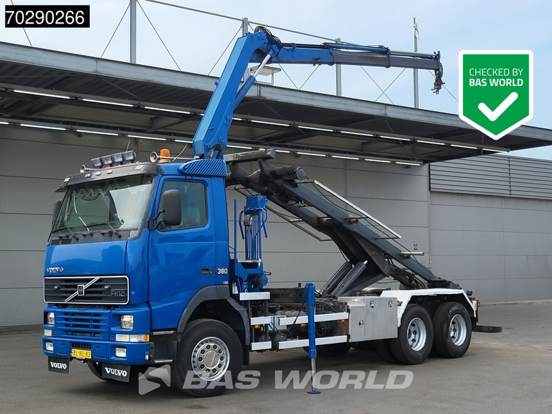 Volvo FH12 380 6X2 NL-Truck HMF 1463K2 Crane Steelsuspension Lift-Axle Manual Euro 3 - Kravas automašīna, Kravas auto ar manipulatoru: foto 1 Volvo FH12 380 6X2 NL-Truck HMF 1463K2 Crane Steelsuspension Lift-Axle Manual Euro 3 - Kravas automašīna, Kravas auto ar manipulatoru: foto 1