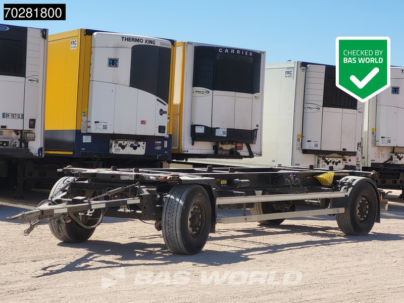 Krone AZ 2 axles - Piekabe noņemamā virsbūve/ Konteineru vedējs: foto 1 Krone AZ 2 axles - Piekabe noņemamā virsbūve/ Konteineru vedējs: foto 1