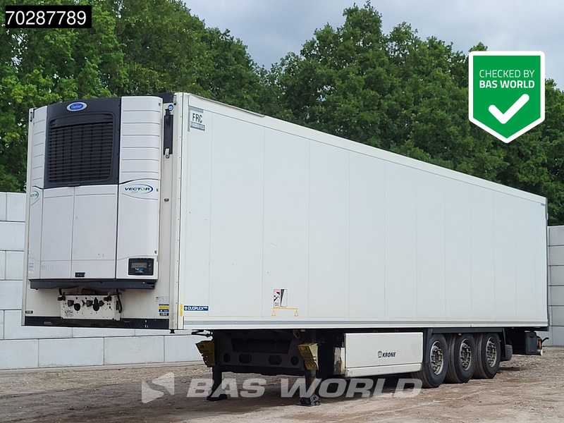 Krone Carrier Vector 1550 Doppelstock Liftachse Palettenkasten - Puspiekabe refrižerators: foto 1 Krone Carrier Vector 1550 Doppelstock Liftachse Palettenkasten - Puspiekabe refrižerators: foto 1