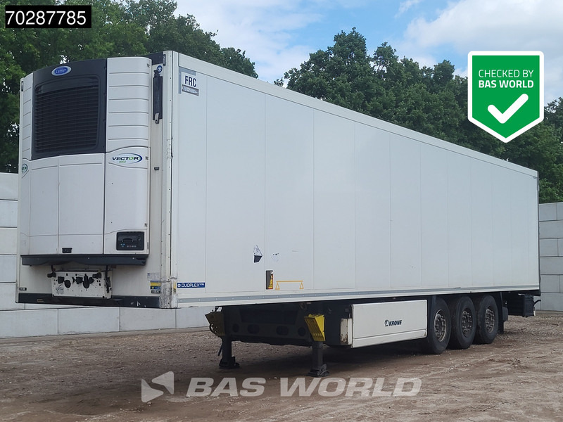 Krone Carrier Vector 1550 Doppelstock Palettenkasten Liftachse 87m3 - Puspiekabe refrižerators: foto 1 Krone Carrier Vector 1550 Doppelstock Palettenkasten Liftachse 87m3 - Puspiekabe refrižerators: foto 1