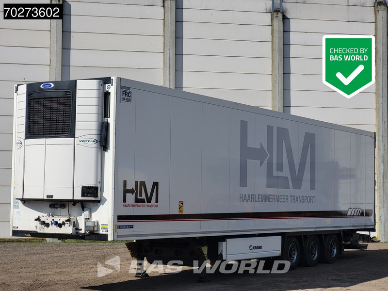 Krone Carrier Vector 1550 Tailgate TUV 11/25 Liftachse Bloemenbreed - Puspiekabe refrižerators: foto 1 Krone Carrier Vector 1550 Tailgate TUV 11/25 Liftachse Bloemenbreed - Puspiekabe refrižerators: foto 1