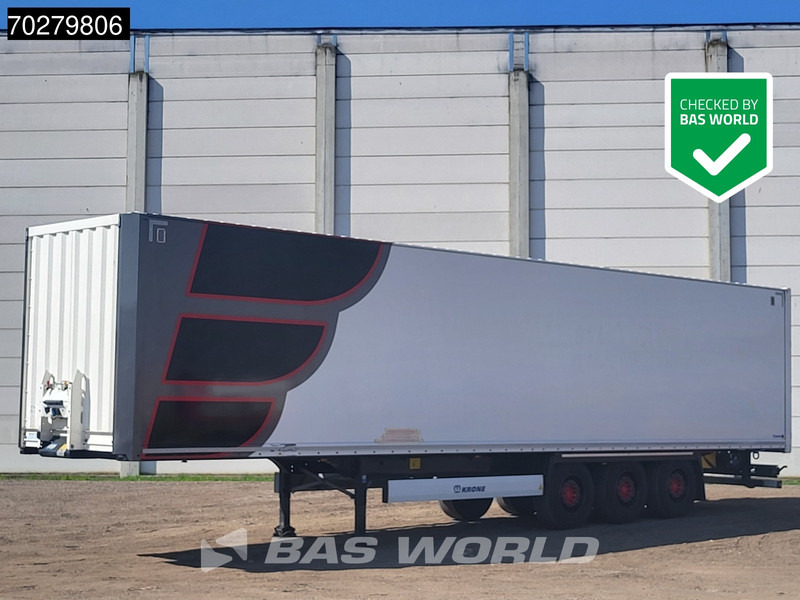 Krone SD 3 axles Liftachse - Puspiekabe slēgtā virsbūve: foto 1 Krone SD 3 axles Liftachse - Puspiekabe slēgtā virsbūve: foto 1