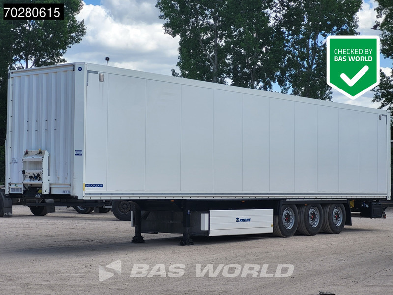 Krone SD 3 axles Liftachse - Puspiekabe slēgtā virsbūve: foto 1 Krone SD 3 axles Liftachse - Puspiekabe slēgtā virsbūve: foto 1