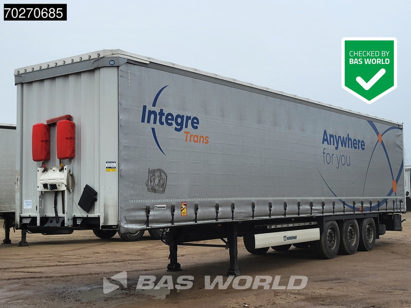 Krone SD 3 axles - Tenta puspiekabe: foto 1 Krone SD 3 axles - Tenta puspiekabe: foto 1