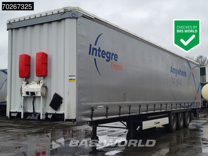 Krone SD 3 axles - Tenta puspiekabe: foto 1 Krone SD 3 axles - Tenta puspiekabe: foto 1