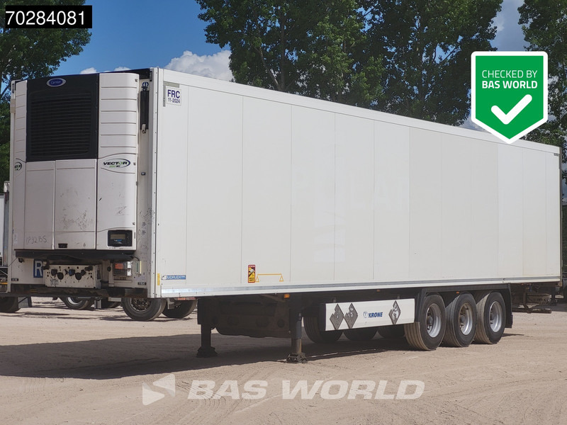 Krone SD 3 axles TÜV 01-26 Doppelverdampfer Doppelstock Blumenbreit Schiebewand - Puspiekabe refrižerators: foto 1 Krone SD 3 axles TÜV 01-26 Doppelverdampfer Doppelstock Blumenbreit Schiebewand - Puspiekabe refrižerators: foto 1