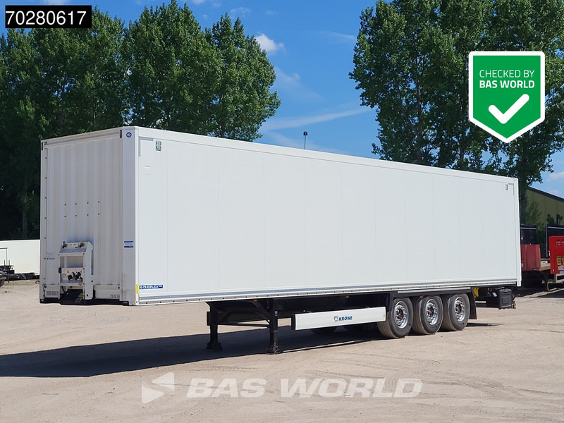 Krone SD Doppelstock 3 axles Liftachse Doppelstock SAF - Puspiekabe slēgtā virsbūve: foto 1 Krone SD Doppelstock 3 axles Liftachse Doppelstock SAF - Puspiekabe slēgtā virsbūve: foto 1