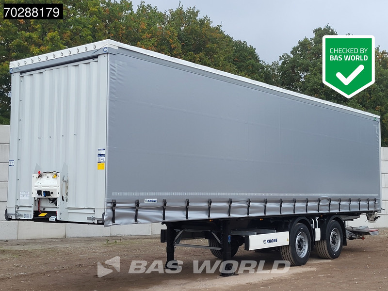 Krone SD NEW Tailgate City Lift + Steeringaxle - Tenta puspiekabe: foto 1 Krone SD NEW Tailgate City Lift + Steeringaxle - Tenta puspiekabe: foto 1