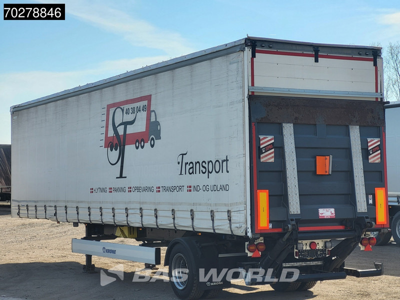 Krone SE City Steering Axle Tailgate LBW - Tenta puspiekabe: foto 2 Krone SE City Steering Axle Tailgate LBW - Tenta puspiekabe: foto 2