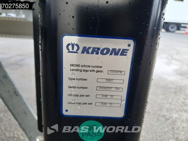 Jaunā Tenta puspiekabe Krone SZ NEW Kooiaap City Lift+Lenkachse Stapler: foto 15