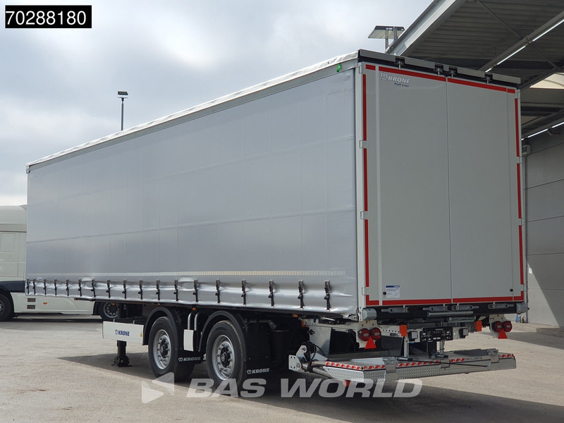 Krone SZ NEW Tailgate City Lift + Steeringaxle - Tenta puspiekabe: foto 2 Krone SZ NEW Tailgate City Lift + Steeringaxle - Tenta puspiekabe: foto 2