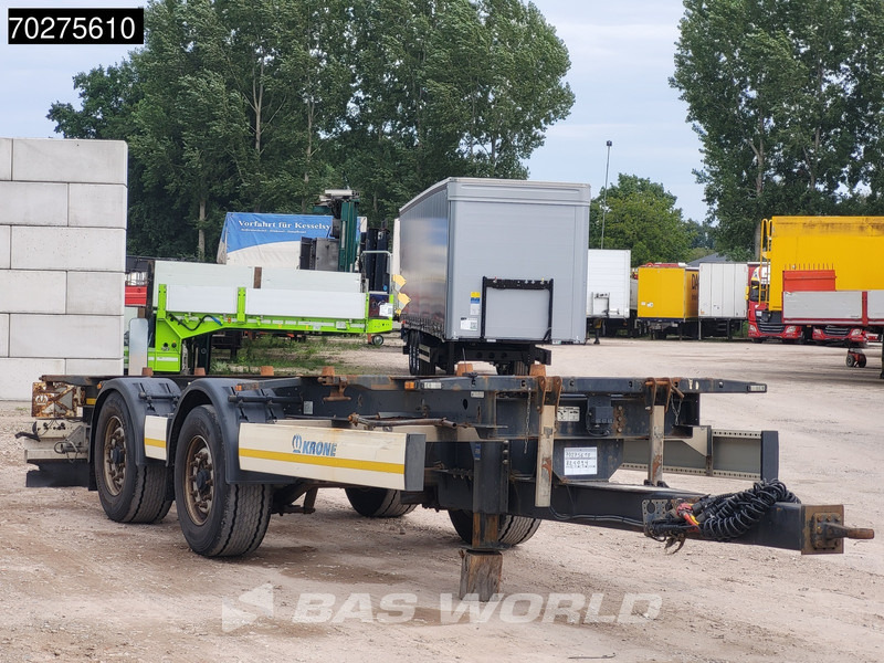 Krone ZZ20A - Bortu piekabe/ Platforma: foto 3 Krone ZZ20A - Bortu piekabe/ Platforma: foto 3