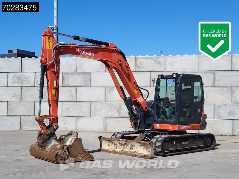 Mini-ekskavators Kubota KX080-4a A/C: foto 1