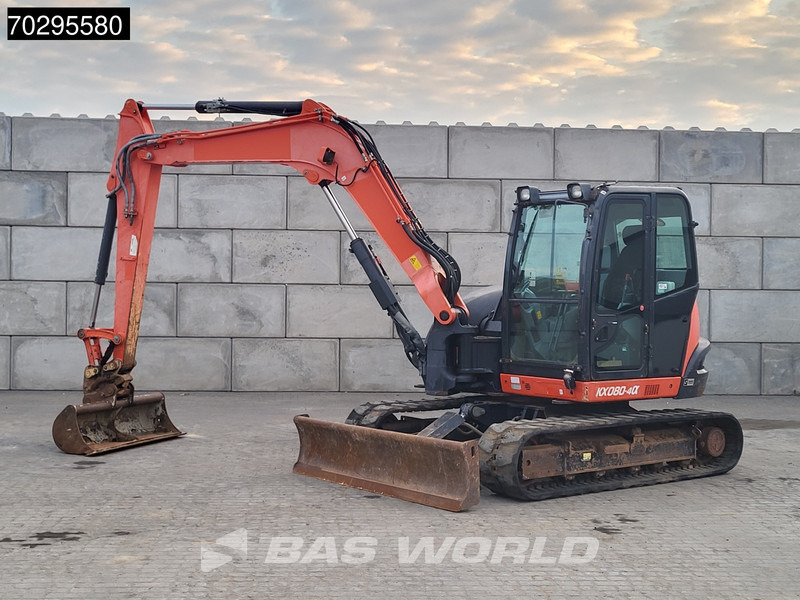 Kubota KX080-4a - Mini-ekskavators: foto 2 Kubota KX080-4a - Mini-ekskavators: foto 2
