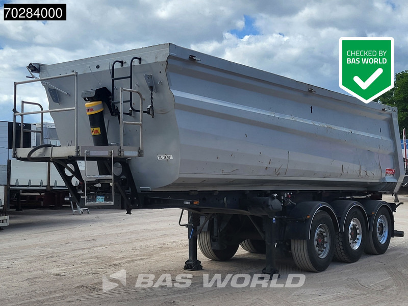 Langendorf NW3 3 axles Steel Tipper Liftachse - Puspiekabe pašizgāzējs: foto 1 Langendorf NW3 3 axles Steel Tipper Liftachse - Puspiekabe pašizgāzējs: foto 1