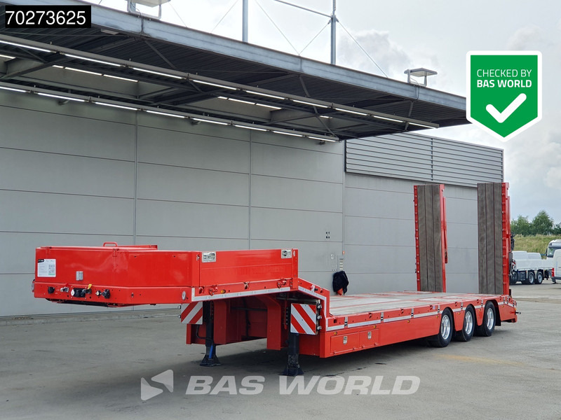 Langendorf S3L NL-Trailer Lift+Lenkachse ALCOA Ramps - Puspiekabe zema profila platforma: foto 1 Langendorf S3L NL-Trailer Lift+Lenkachse ALCOA Ramps - Puspiekabe zema profila platforma: foto 1