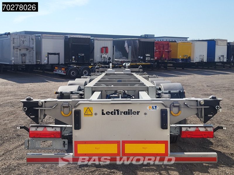Lecitrailer SR3EC 3 axles UNUSED Liftachse Multi'45 - Puspiekabe noņemamā virsbūve/ Konteineru vedējs: foto 3 Lecitrailer SR3EC 3 axles UNUSED Liftachse Multi'45 - Puspiekabe noņemamā virsbūve/ Konteineru vedējs: foto 3