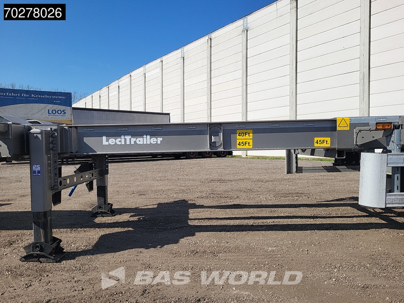 Lecitrailer SR3EC 3 axles UNUSED Liftachse Multi'45 - Puspiekabe noņemamā virsbūve/ Konteineru vedējs: foto 5 Lecitrailer SR3EC 3 axles UNUSED Liftachse Multi'45 - Puspiekabe noņemamā virsbūve/ Konteineru vedējs: foto 5