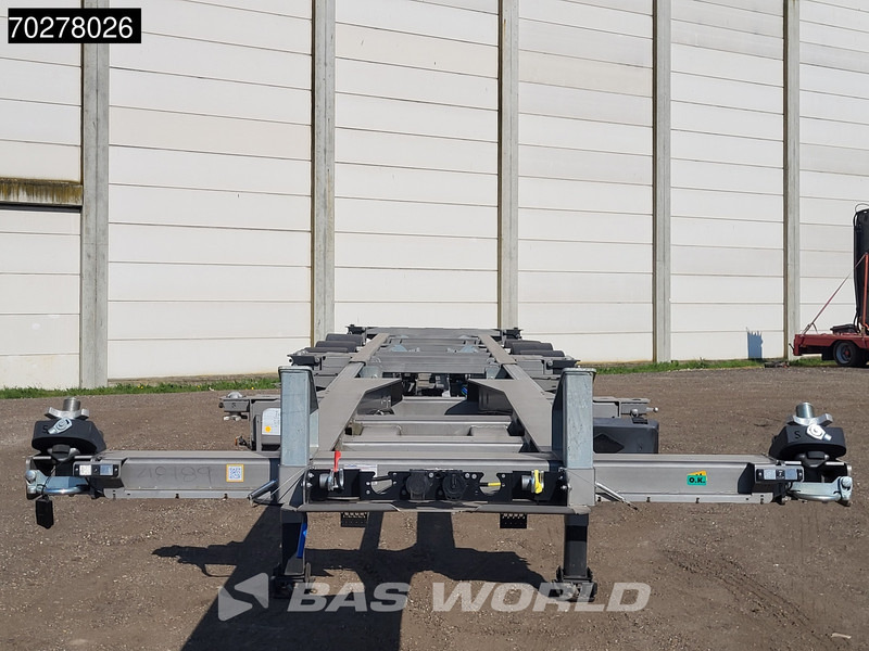 Lecitrailer SR3EC 3 axles UNUSED Liftachse Multi'45 - Puspiekabe noņemamā virsbūve/ Konteineru vedējs: foto 2 Lecitrailer SR3EC 3 axles UNUSED Liftachse Multi'45 - Puspiekabe noņemamā virsbūve/ Konteineru vedējs: foto 2